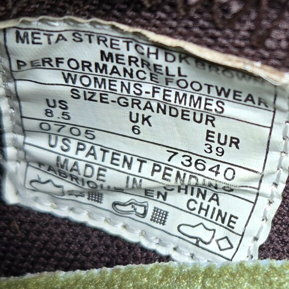 Merrell Meta Stretch Slip-On – Dark Brown - Size: 8.5 (Women's) - Picture 8 of 8